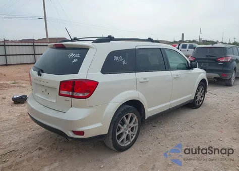 2012 Dodge Journey Sxt Crew из США, поврежденный, VIN 3C4PDCCG7CT262182